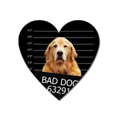 Bad Dog Heart Magnet by Valentinaart