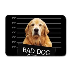 Bad Dog Small Doormat  by Valentinaart