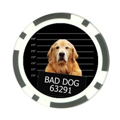 Bad Dog Poker Chip Card Guard (10 Pack) by Valentinaart