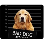 Bad dog Fleece Blanket (Medium)  60 x50  Blanket Front