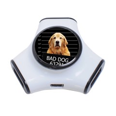 Bad Dog 3-port Usb Hub by Valentinaart