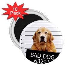 Bad Dog 2 25  Magnets (10 Pack)  by Valentinaart