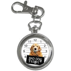 Bad Dog Key Chain Watches by Valentinaart