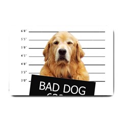 Bad Dog Small Doormat  by Valentinaart