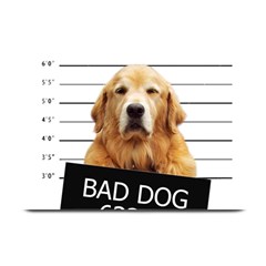 Bad Dog Plate Mats by Valentinaart