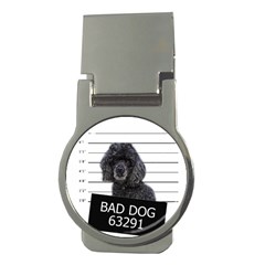 Bad Dog Money Clips (round)  by Valentinaart