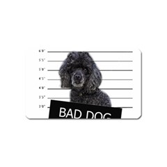 Bad Dog Magnet (name Card) by Valentinaart