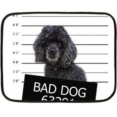 Bad Dog Double Sided Fleece Blanket (mini)  by Valentinaart