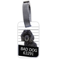 Bad Dog Luggage Tags (two Sides) by Valentinaart