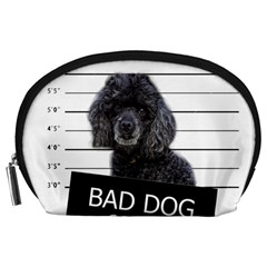 Bad Dog Accessory Pouches (large)  by Valentinaart