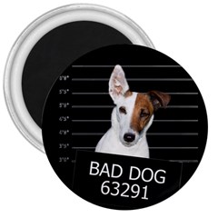 Bad Dog 3  Magnets by Valentinaart