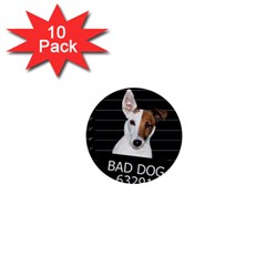 Bad Dog 1  Mini Buttons (10 Pack)  by Valentinaart