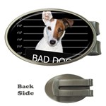 Bad dog Money Clips (Oval)  Front