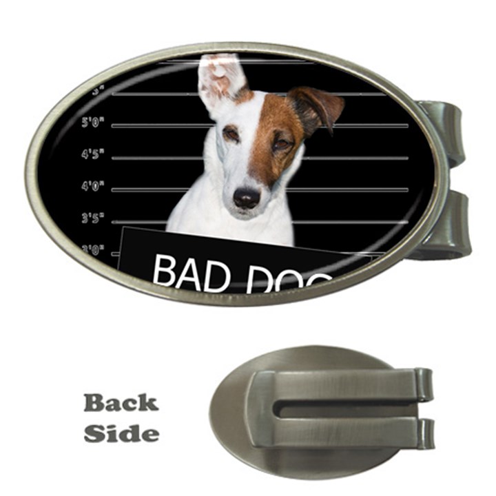 Bad dog Money Clips (Oval) 