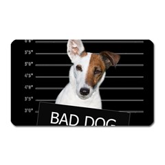 Bad Dog Magnet (rectangular) by Valentinaart