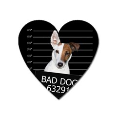 Bad Dog Heart Magnet