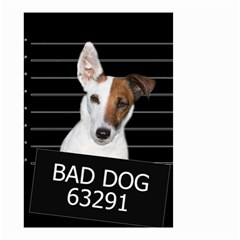 Bad Dog Small Garden Flag (two Sides) by Valentinaart