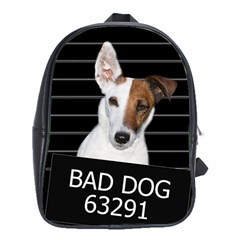 Bad Dog School Bags (xl)  by Valentinaart