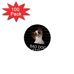 Bad Dog 1  Mini Magnets (100 Pack)  by Valentinaart