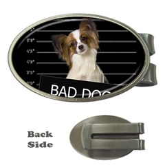 Bad Dog Money Clips (oval)  by Valentinaart