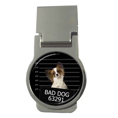 Bad Dog Money Clips (round)  by Valentinaart