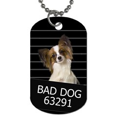 Bad Dog Dog Tag (one Side)