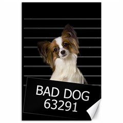 Bad Dog Canvas 24  X 36  by Valentinaart