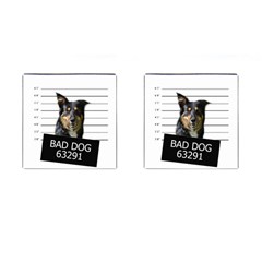 Bad Dog Cufflinks (square) by Valentinaart