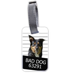 Bad Dog Luggage Tags (two Sides) by Valentinaart