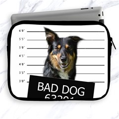 Bad Dog Apple Ipad 2/3/4 Zipper Cases by Valentinaart