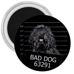 Bad Dog 3  Magnets by Valentinaart