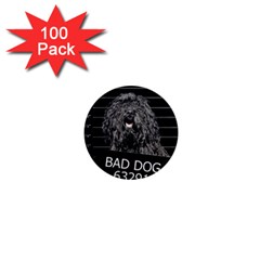 Bad Dog 1  Mini Magnets (100 Pack)  by Valentinaart