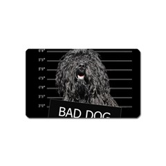 Bad Dog Magnet (name Card) by Valentinaart