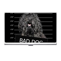 Bad Dog Business Card Holders by Valentinaart