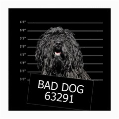 Bad Dog Medium Glasses Cloth by Valentinaart