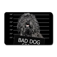 Bad Dog Small Doormat  by Valentinaart