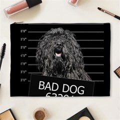 Bad Dog Cosmetic Bag (xl) by Valentinaart