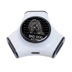 Bad Dog 3-port Usb Hub by Valentinaart