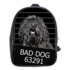 Bad Dog School Bags (xl)  by Valentinaart