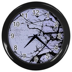 Grebe Spotting Ink Wall Clocks (black) by DeneWestUK