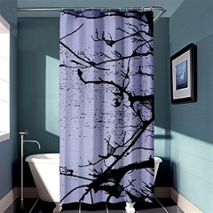 Grebe Spotting Ink Shower Curtain 36  X 72  (stall)  by DeneWestUK