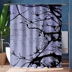 Grebe Spotting Ink Shower Curtain 60  X 72  (medium)  by DeneWestUK