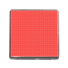 Decorative Retro Hearts Pattern  Memory Card Reader (square) by TastefulDesigns