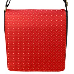 Decorative Retro Hearts Pattern  Flap Messenger Bag (s) by TastefulDesigns