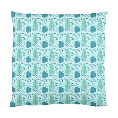 Flowers And Leaves Pattern Standard Cushion Case (two Sides) by TastefulDesigns