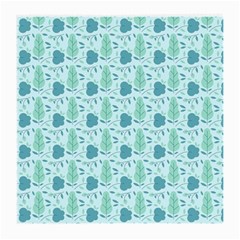 Seamless Floral Background  Medium Glasses Cloth (2-side) by TastefulDesigns