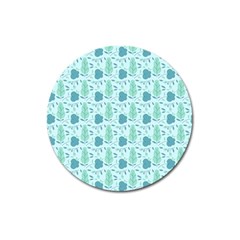 Seamless Floral Background  Magnet 3  (round) by TastefulDesigns