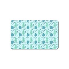 Seamless Floral Background  Magnet (name Card) by TastefulDesigns