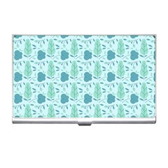 Seamless Floral Background  Business Card Holders by TastefulDesigns