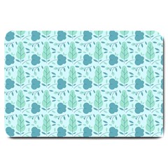 Seamless Floral Background  Large Doormat  by TastefulDesigns